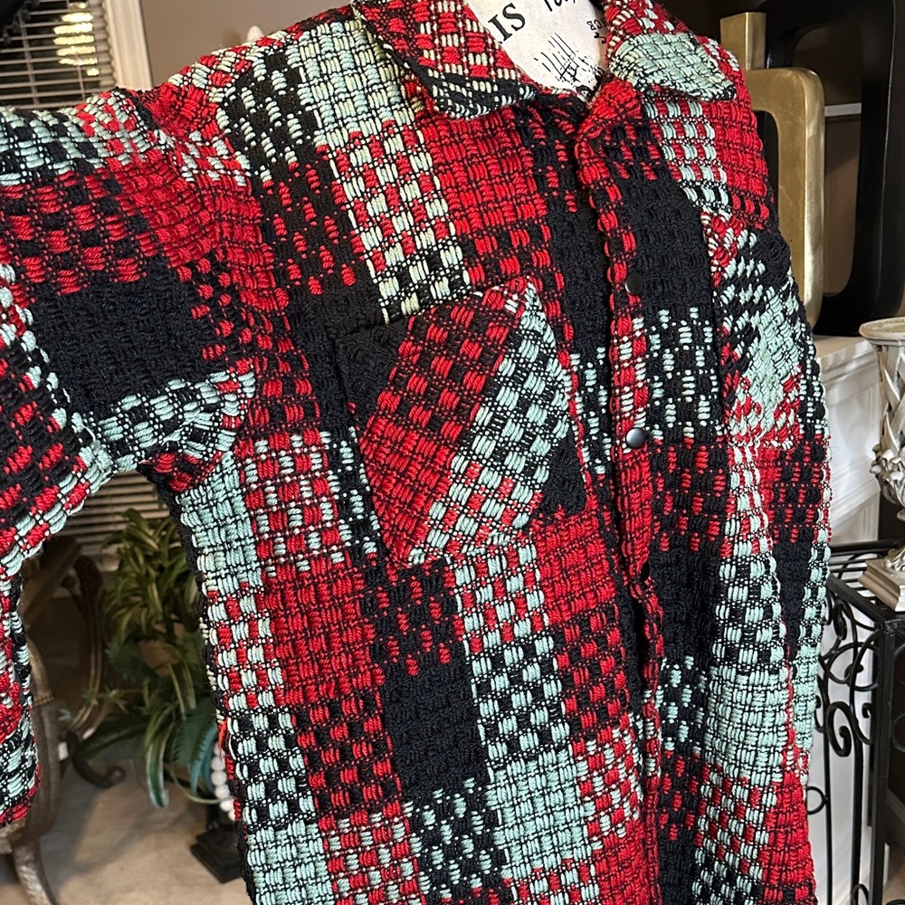 NovaMEN Multicolor Checkered Beverly Tweed Jacket - Picture 2 of 8